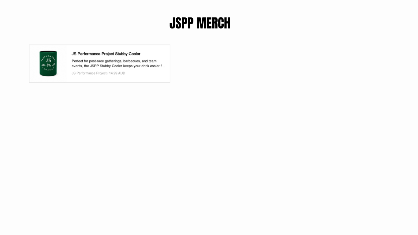 JS Performance Project Hydration Bottle